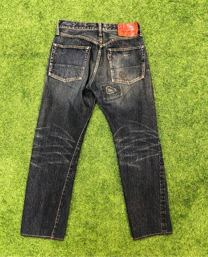 Kapital Boro Stitch Indigo Denim