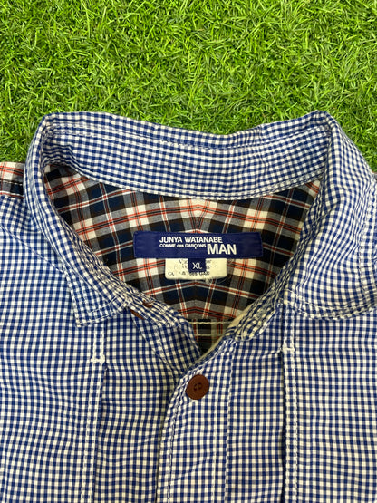 AD2011 Junya Watanabe x CDG MAN Plaid Button Up