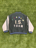 1984 Issey Miyake Sport Team Flag Wool Varsity Jacket