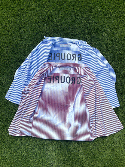 SS1999 Relief - Undercover Groupie Pinstripe Button Up