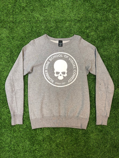 Number (N)ine School Of Visual Comedy Skull Sweater