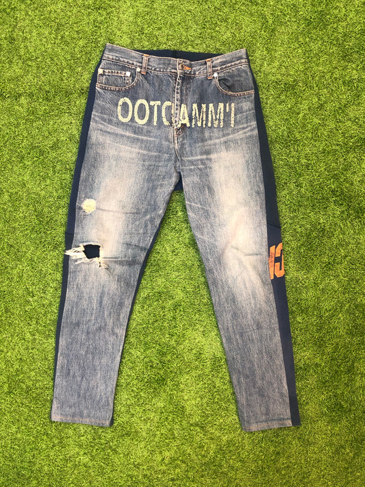 AW02 "Witch Cells Division" Undercover 'IMMADTOO' Hybrid Denim