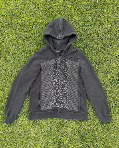 AW09 Undercover Joy Division Unknown Pleasures Zip Up Hoodie