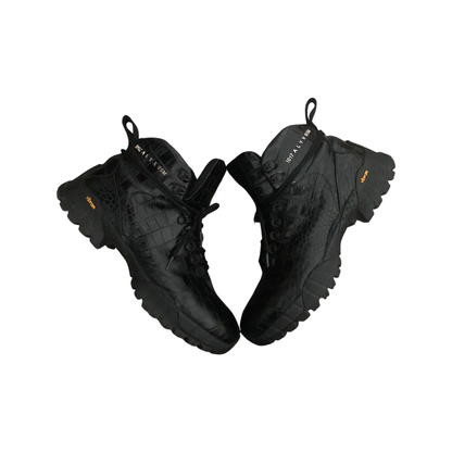 1017 Alyx 95M Alligator Scale Hiking Boot