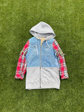 AW2005 The High Streets - Number (N)ine Hybrid Docking Jacket