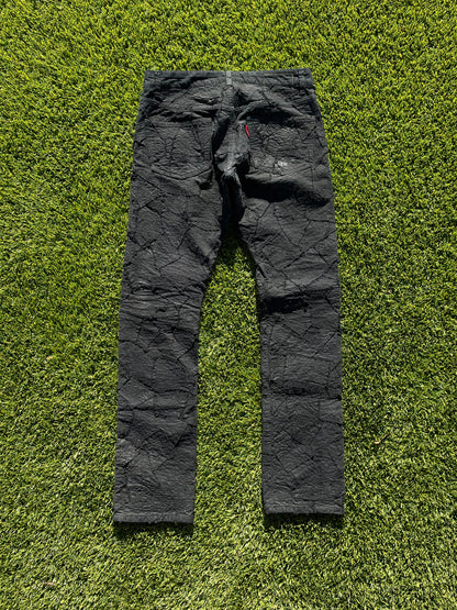 AW11 Sasquatchfabrix “Zombie” Stitch Patchwork Denim