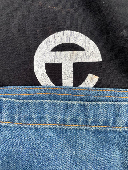 SS19 Telfar Drop Waist Hybrid “Customer” Denim