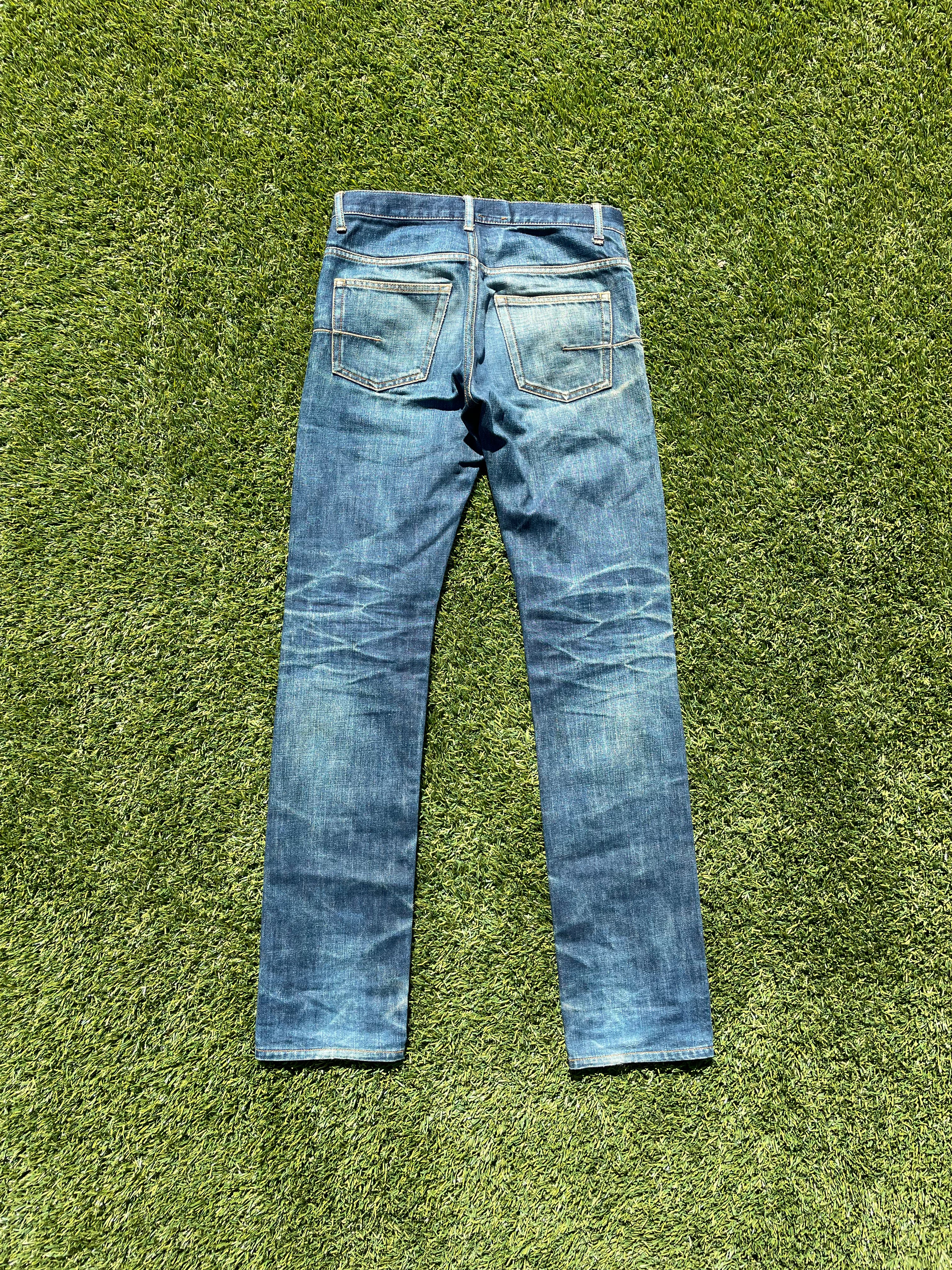 Dior Homme By Hedi Slimane Dark Blue Denim