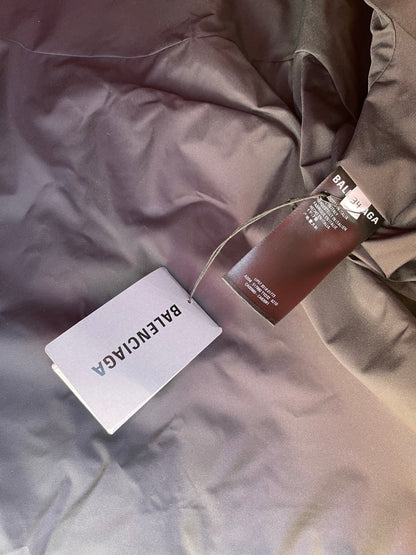 SS18' Balenciaga Ruby Red Swing Parka