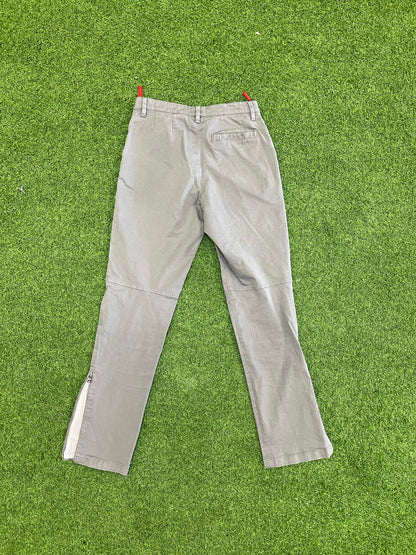 Prada Red Tab Work Pant