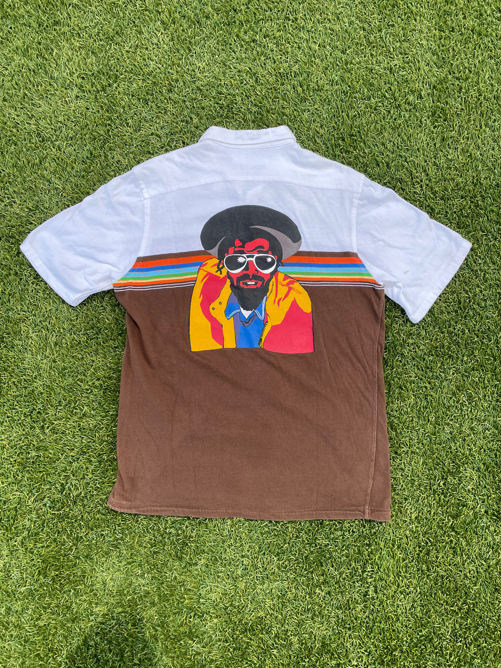 AD2002’ Junya Watanabe Reggae Button Up Shirt