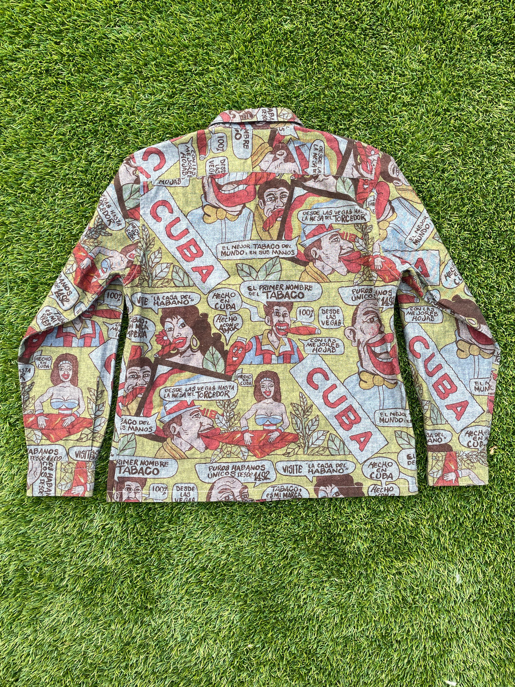 AW2002 Cuba - Comme Des Garçons Homme Comic Shirt