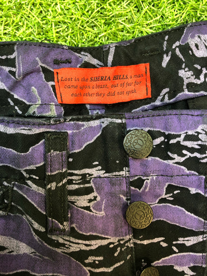 Siberia Hills Purple Tiger Camo Sickle Work Pant