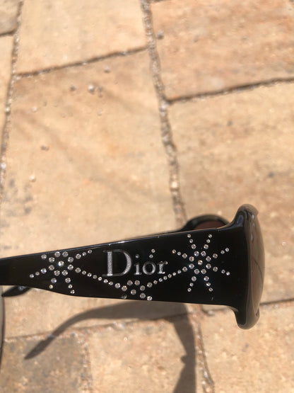 Dior Swarovski Rhinestone Sunglasses