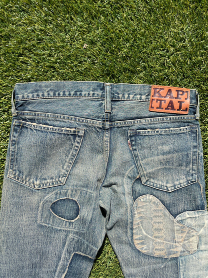 Kapital Kountry Sashiko Patchwork Denim